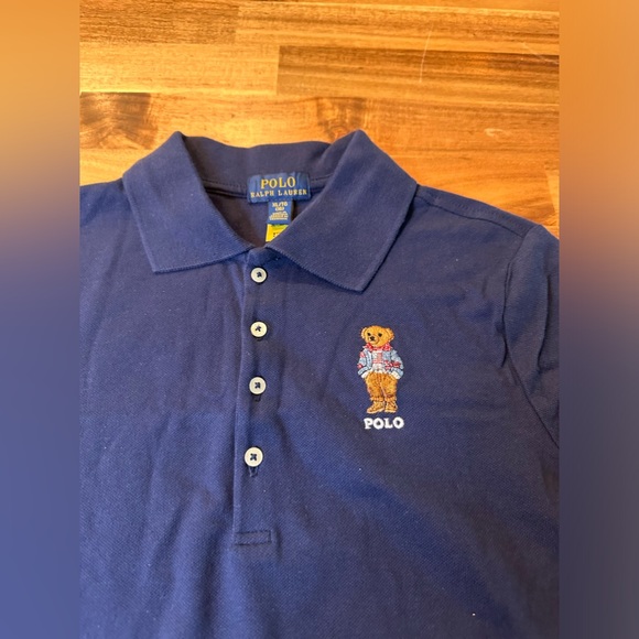 POLO by Ralph Lauren Dress| Children’s Size XL (16) | NWT| Color: Greenwich Navy - Picture 8 of 11